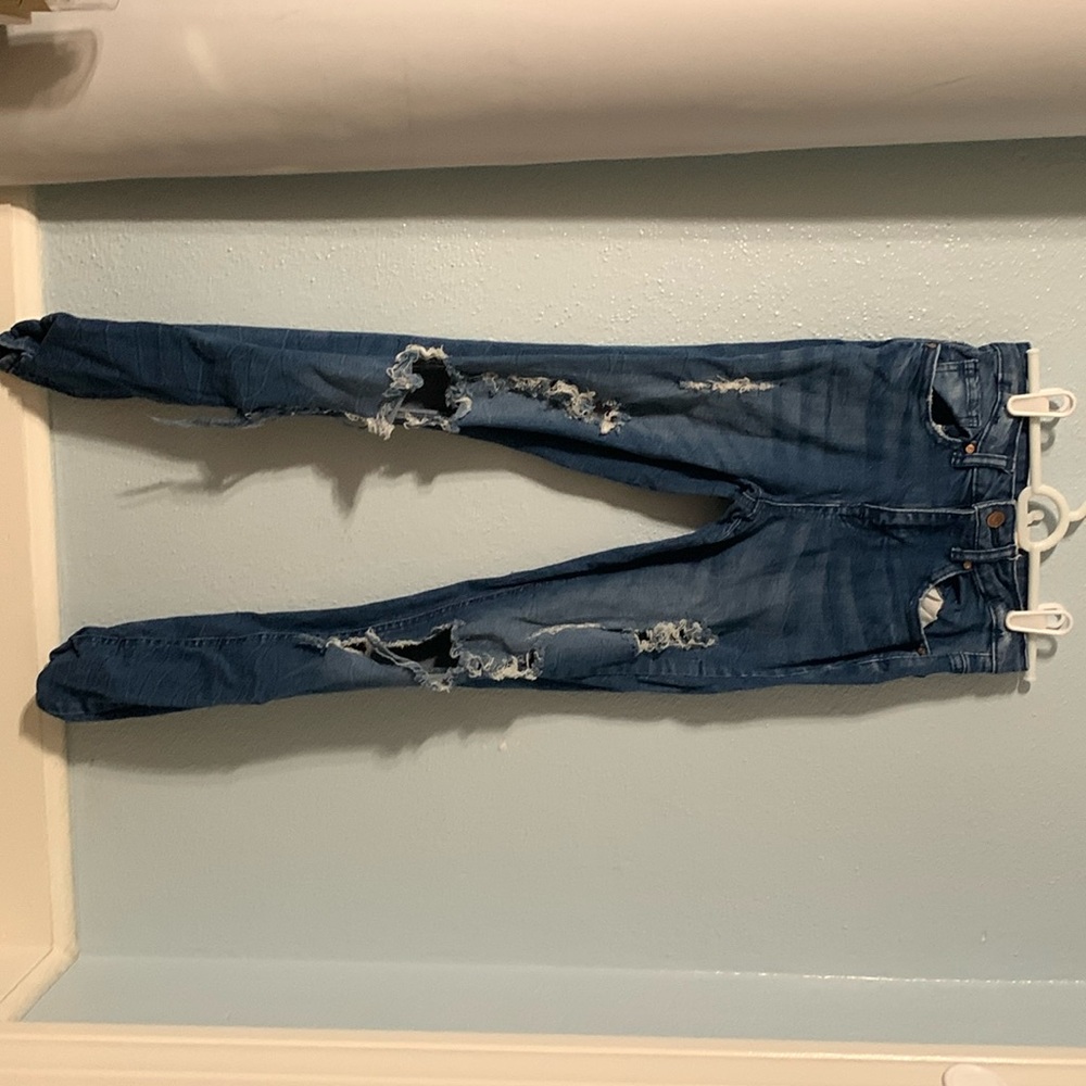 Dark wash jeans